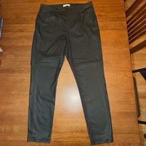 LOFT Women's The Skinny Black Jeans Size 12/31